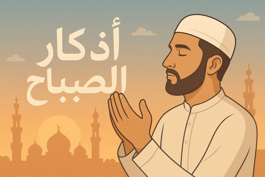 اذكار الصباح كاملة مكتوبة بخط كبير للقراءة السهلة
